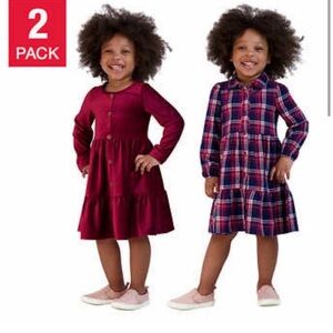 Kids Biscotti Dresses Size 7 Never worn but no tags. Vibrant colors and cozy